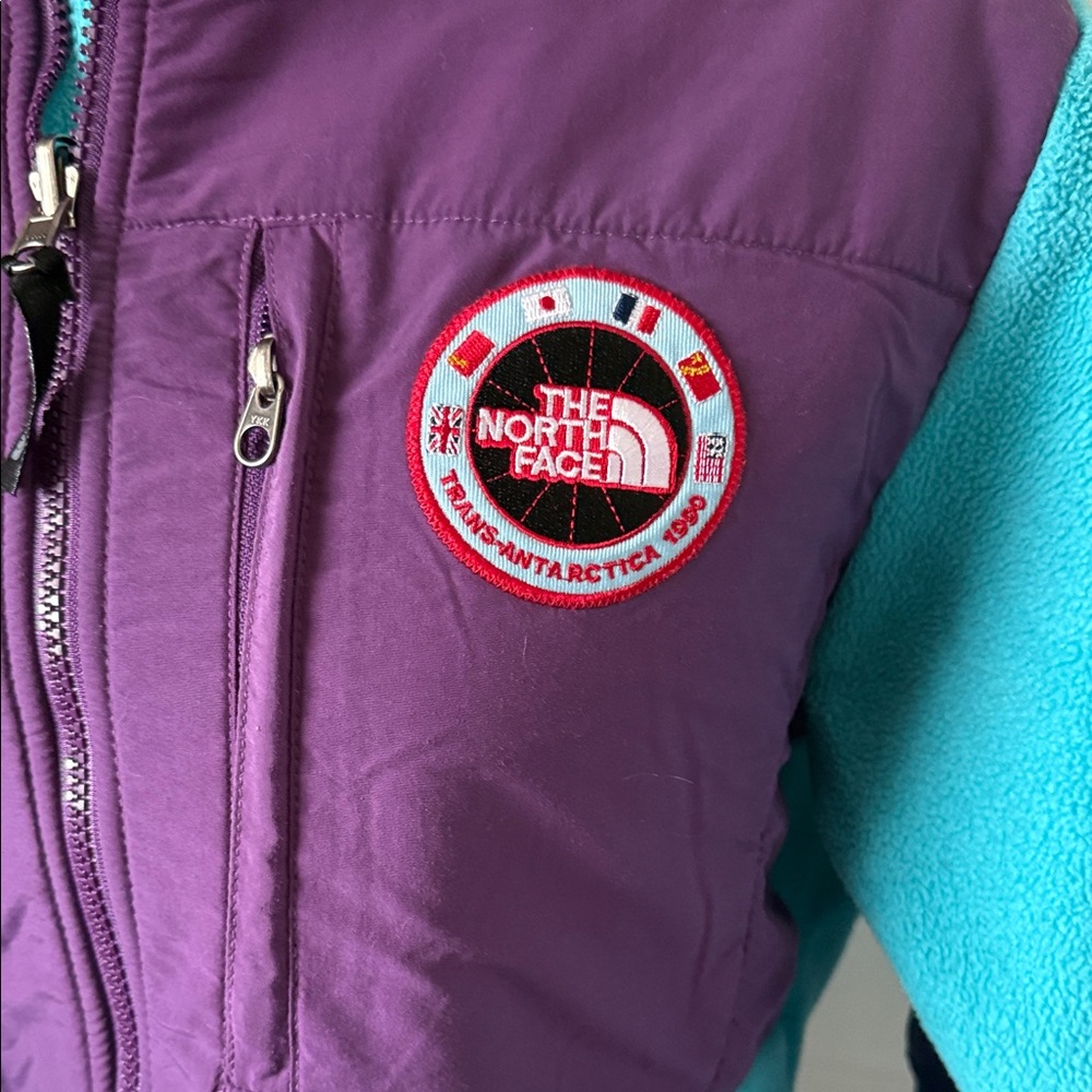 The North Face Purple and Teal Jacket - Picture 2 of 11